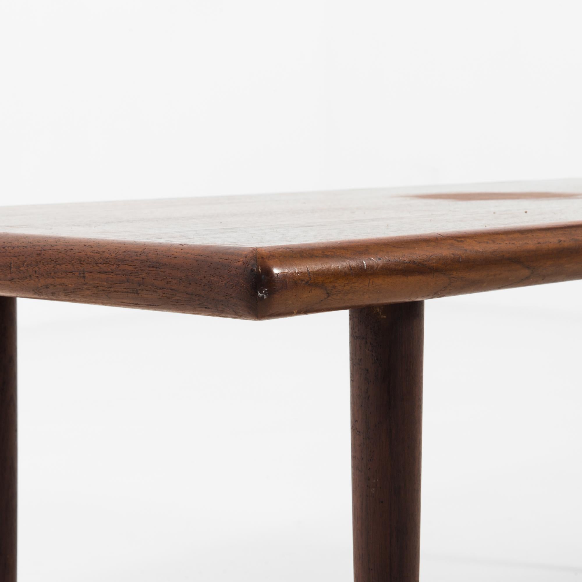 1960s Danish Teak Coffee Table 1