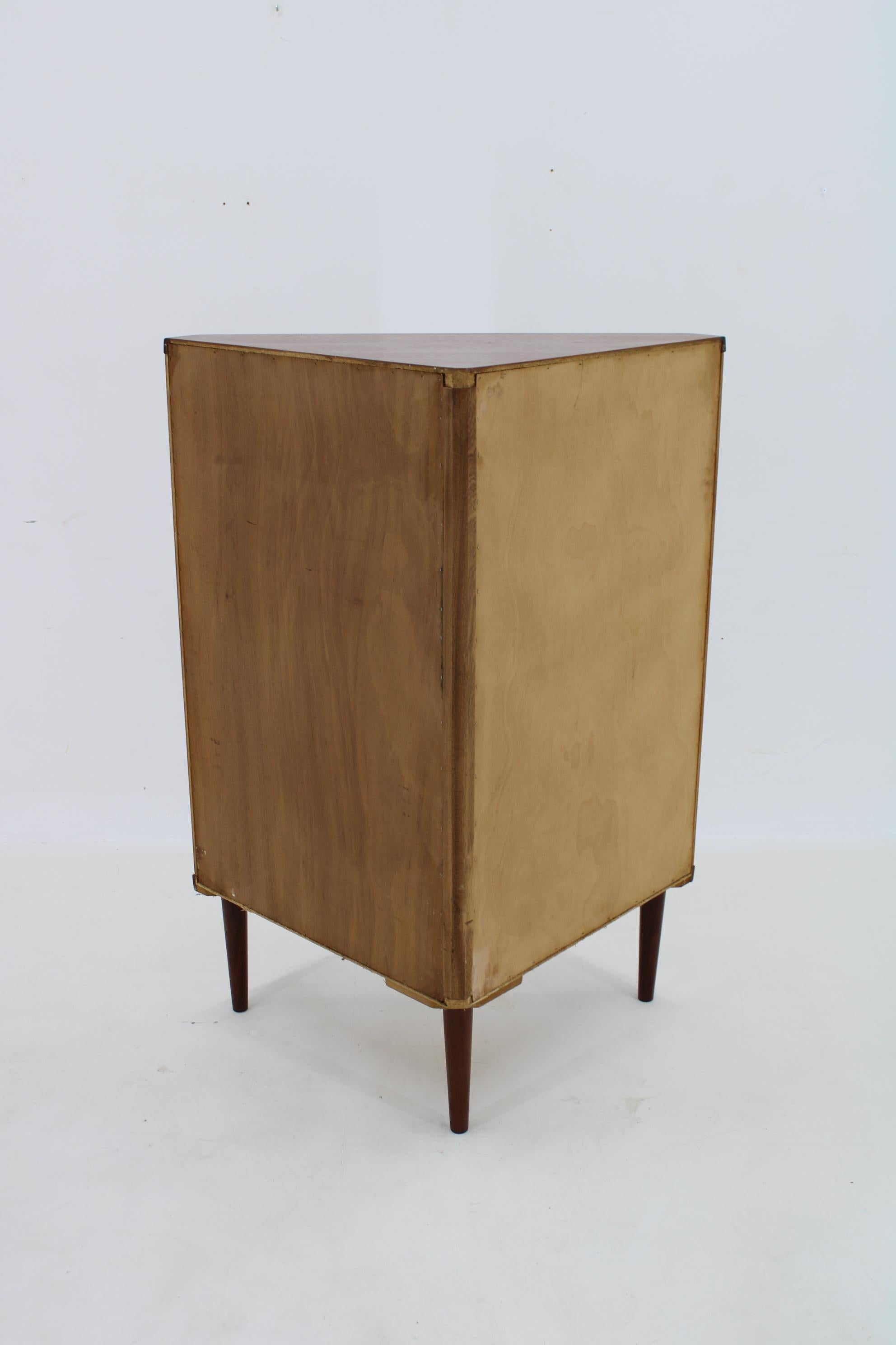 1960s Danish Teak Corner Cabinet 4