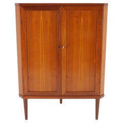 Used 1960s Danish Teak Corner Cabinet