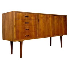 1960s Danish Teak Credenza  Sideboard