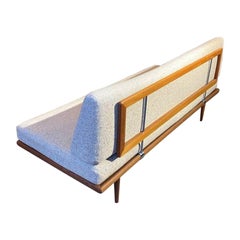 1960s Danish Teak Daybed  Sofa by Peter Hvidt