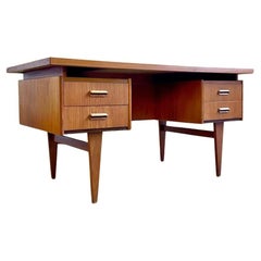 1960s Danish Teak Desk