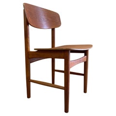 Sedie da pranzo danesi in teak del 1960 di Børge Mogensen