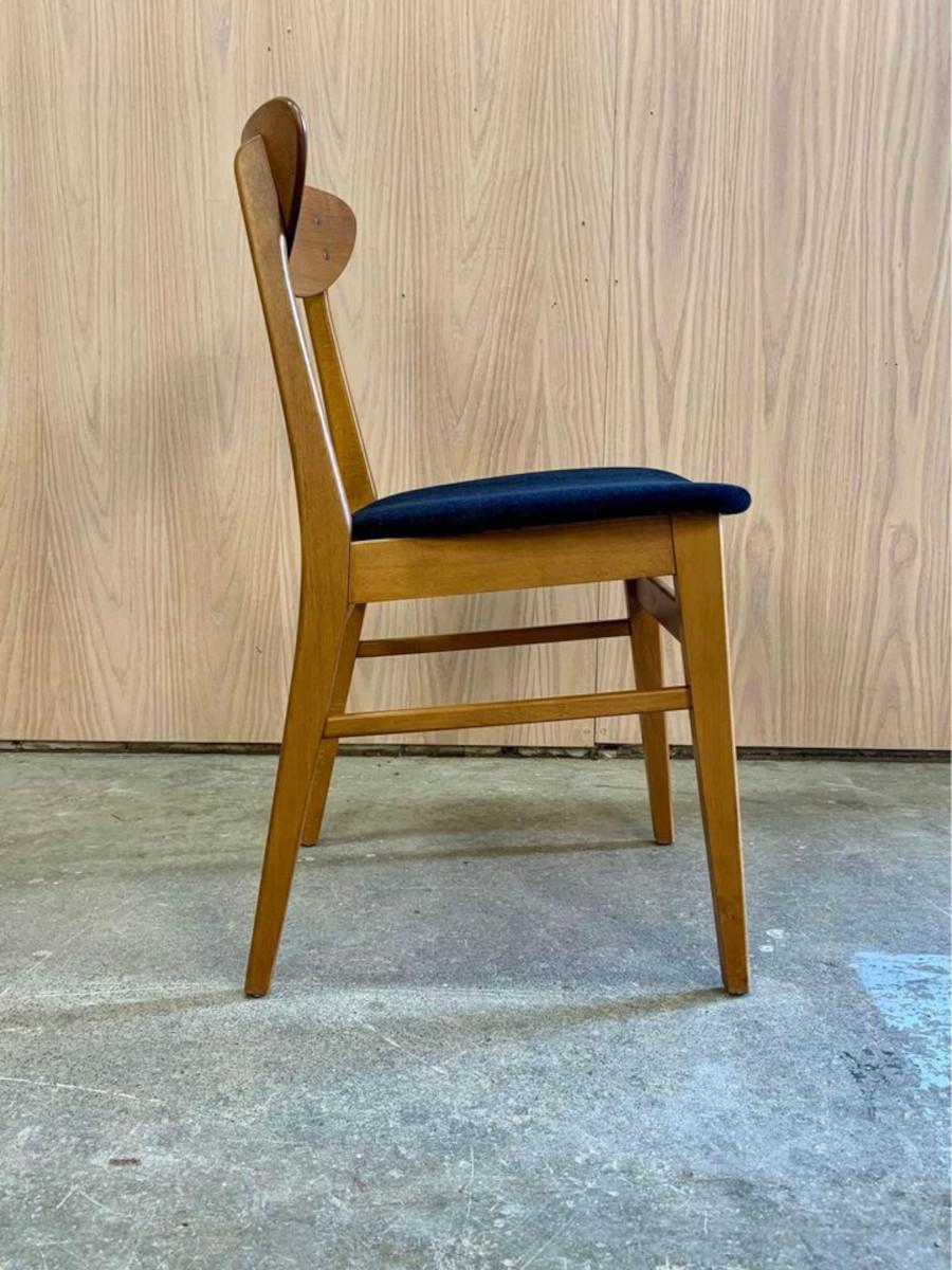 1960s Danish Teak Dining Chairs by Farstrup In Excellent Condition In Victoria, BC