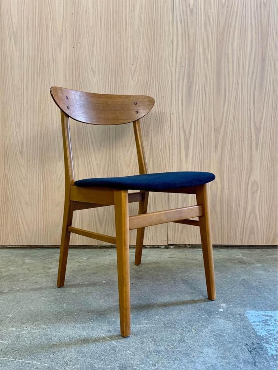 Mid-20th Century 1960s Danish Teak Dining Chairs by Farstrup