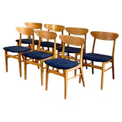 1960s Danish Teak Dining Chairs by Farstrup