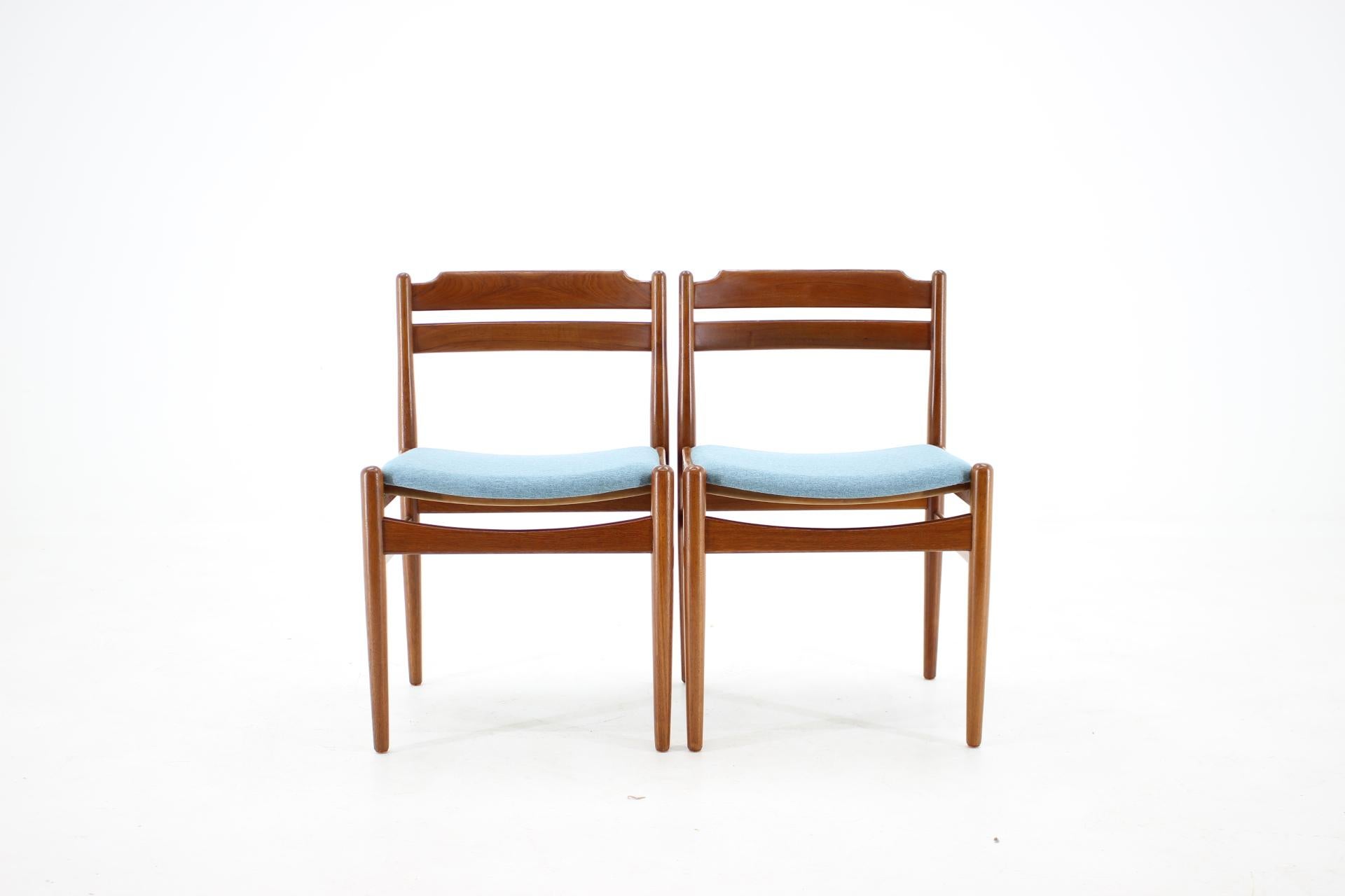 1960s Danish Teak Dining Chairs from Sorø Stolefabrik, Set of 6 1