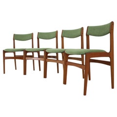 1960s Danish Teak Dining Chairs, Set of 4 1960s Danish Teak Dining Chairs, Set of 4
