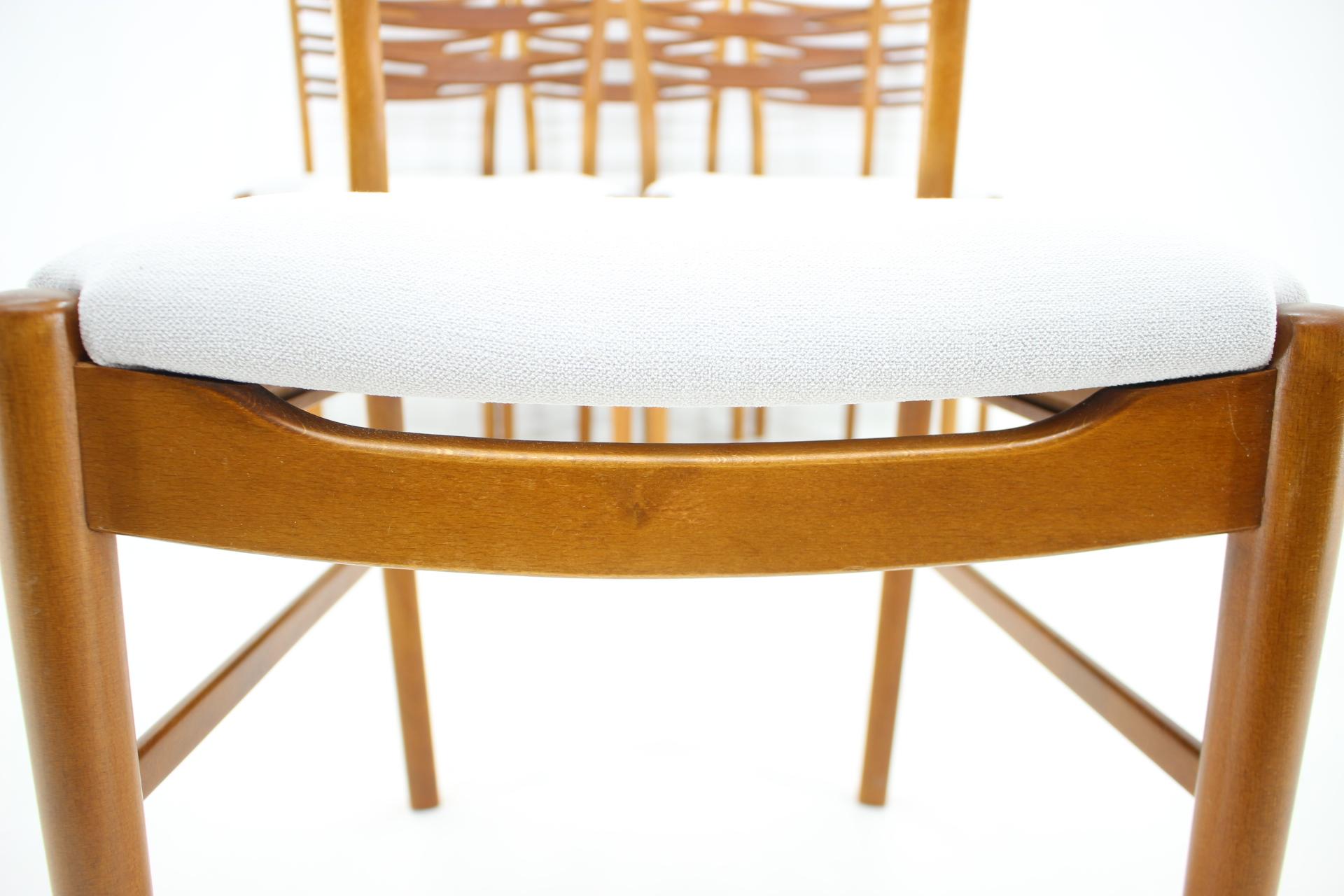 1960s Danish Teak Dining Chairs, Set of 6 5
