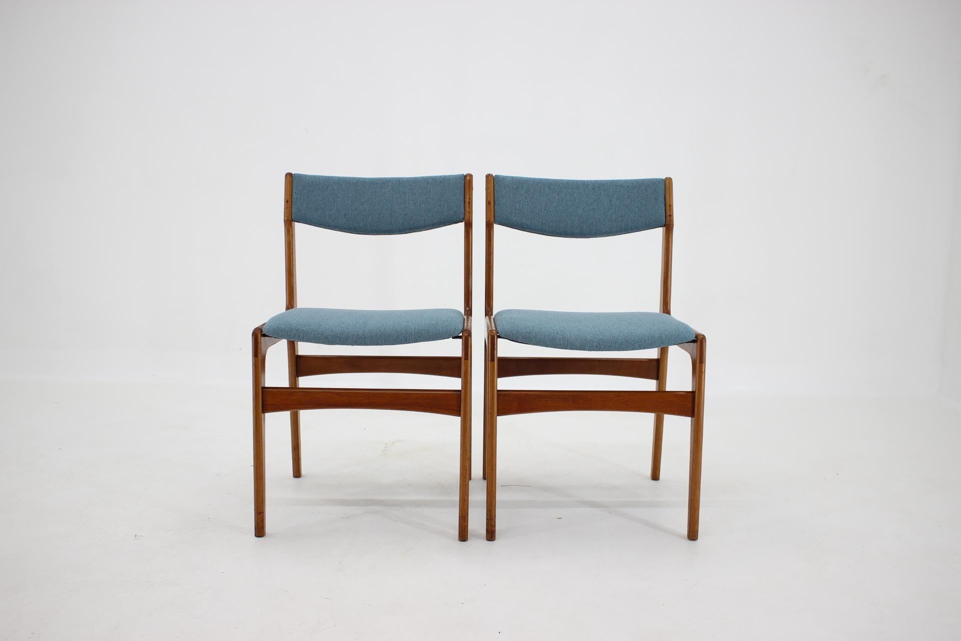 Mid-20th Century 1960s Danish Teak Dining Chairs, Set of 6