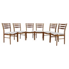 1960s Danish Teak Dining Chairs, Set of 6