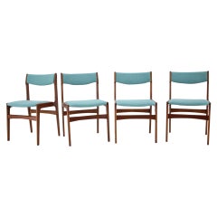 1960s Danish Teak Dining Chairs, Set of 8