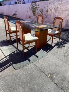 1960s Danish Teak Dining Set, Set of 5