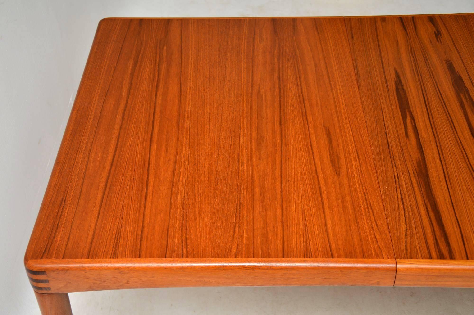 1960s Danish Teak Dining Table by H.W Klein for Bramin 2