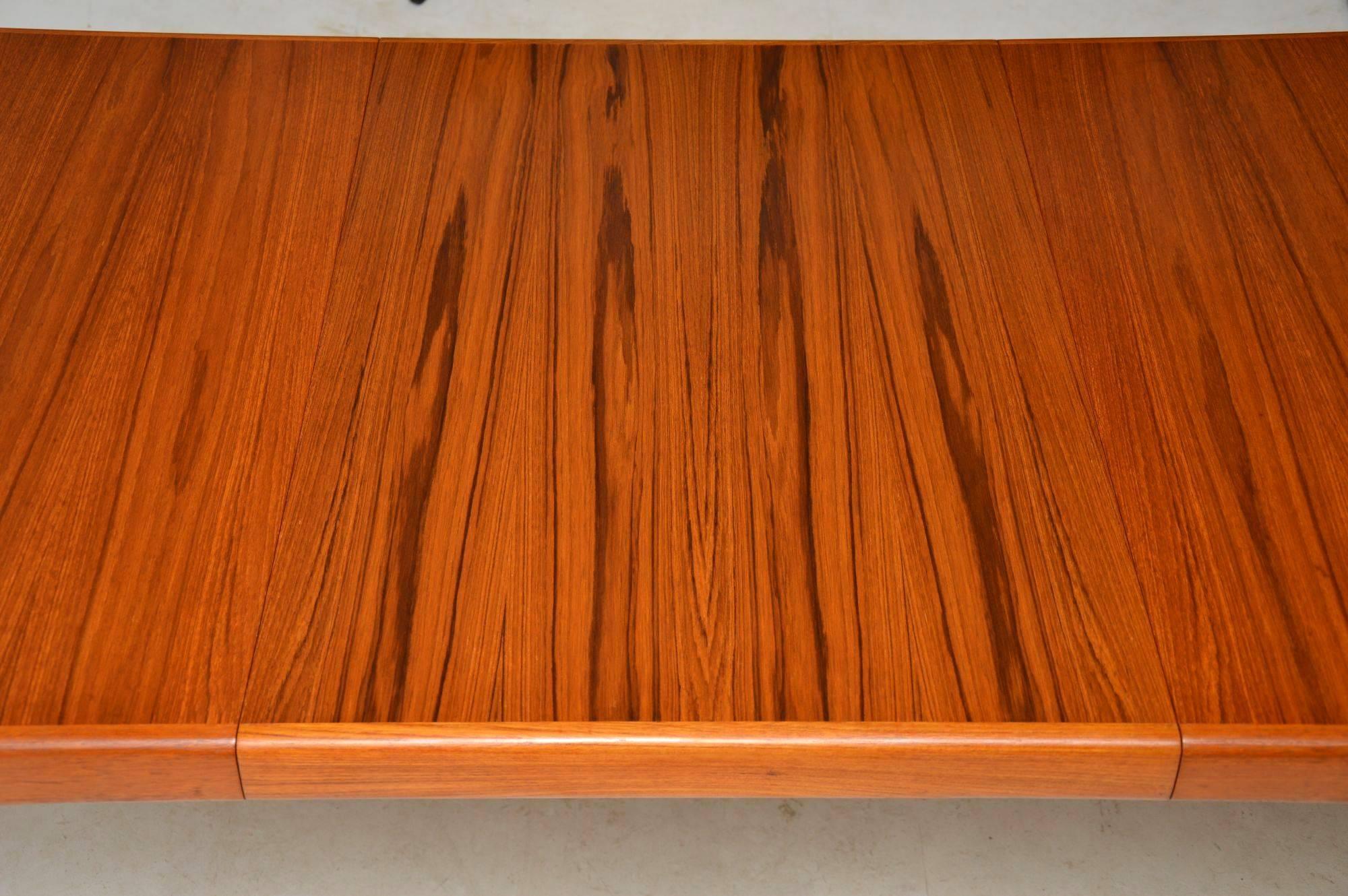 1960s Danish Teak Dining Table by H.W Klein for Bramin 3
