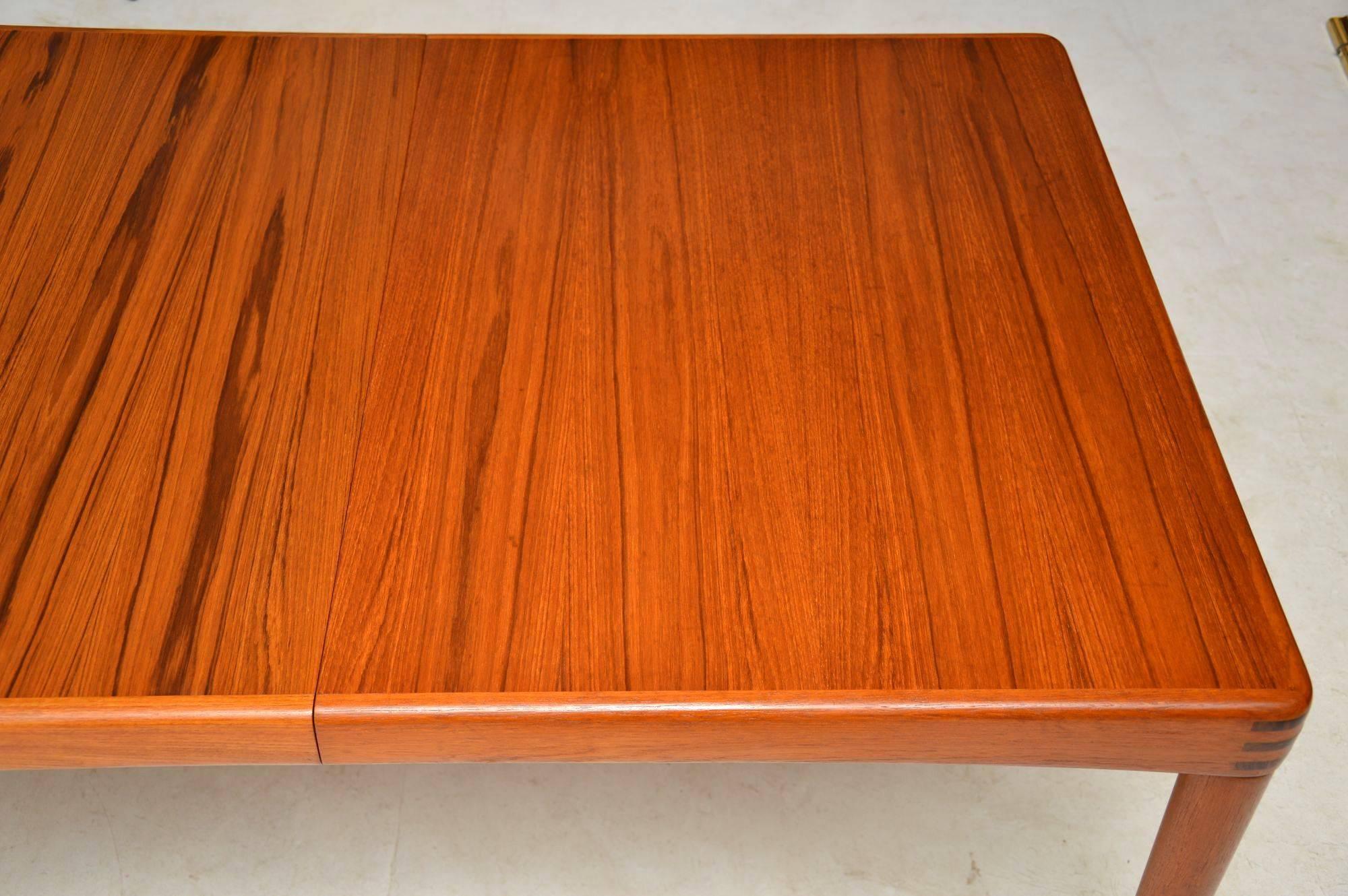 1960s Danish Teak Dining Table by H.W Klein for Bramin 5