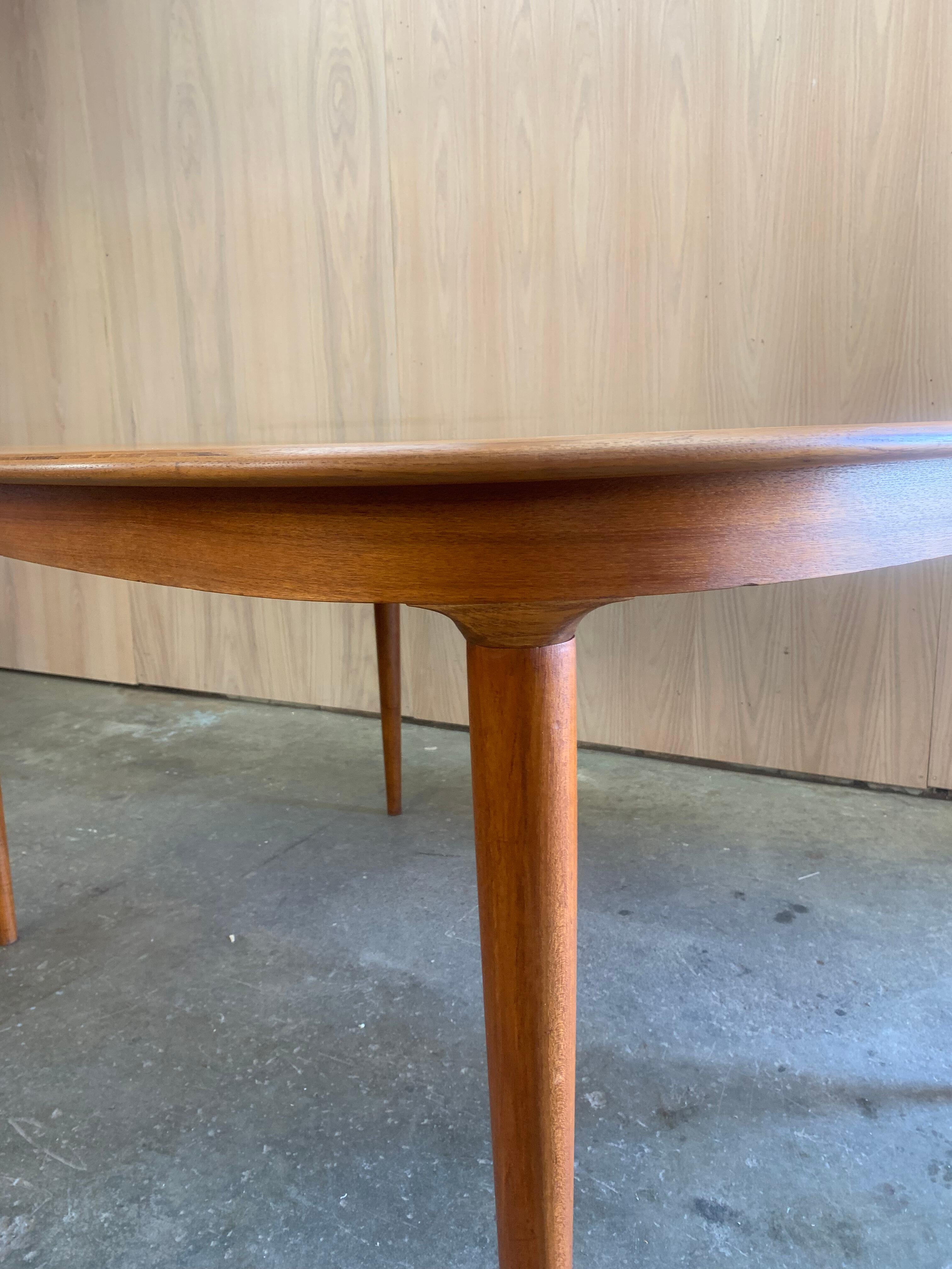 1960s Danish Teak Dining Table by Skovmand & Andersen 3