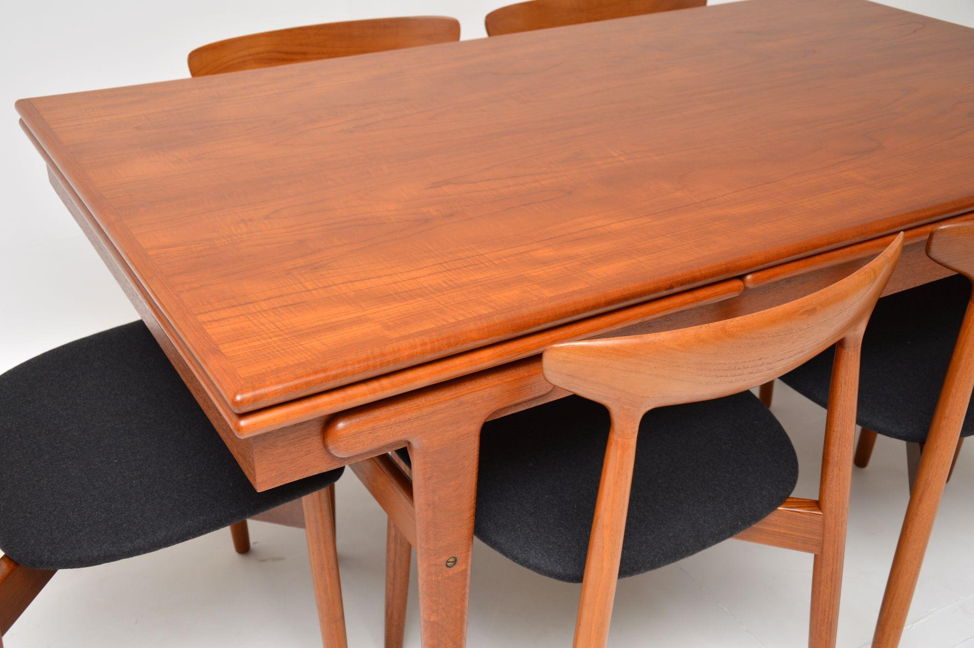 1960's Danish Teak Dining Table & Chairs by Harry Ostergaard 5