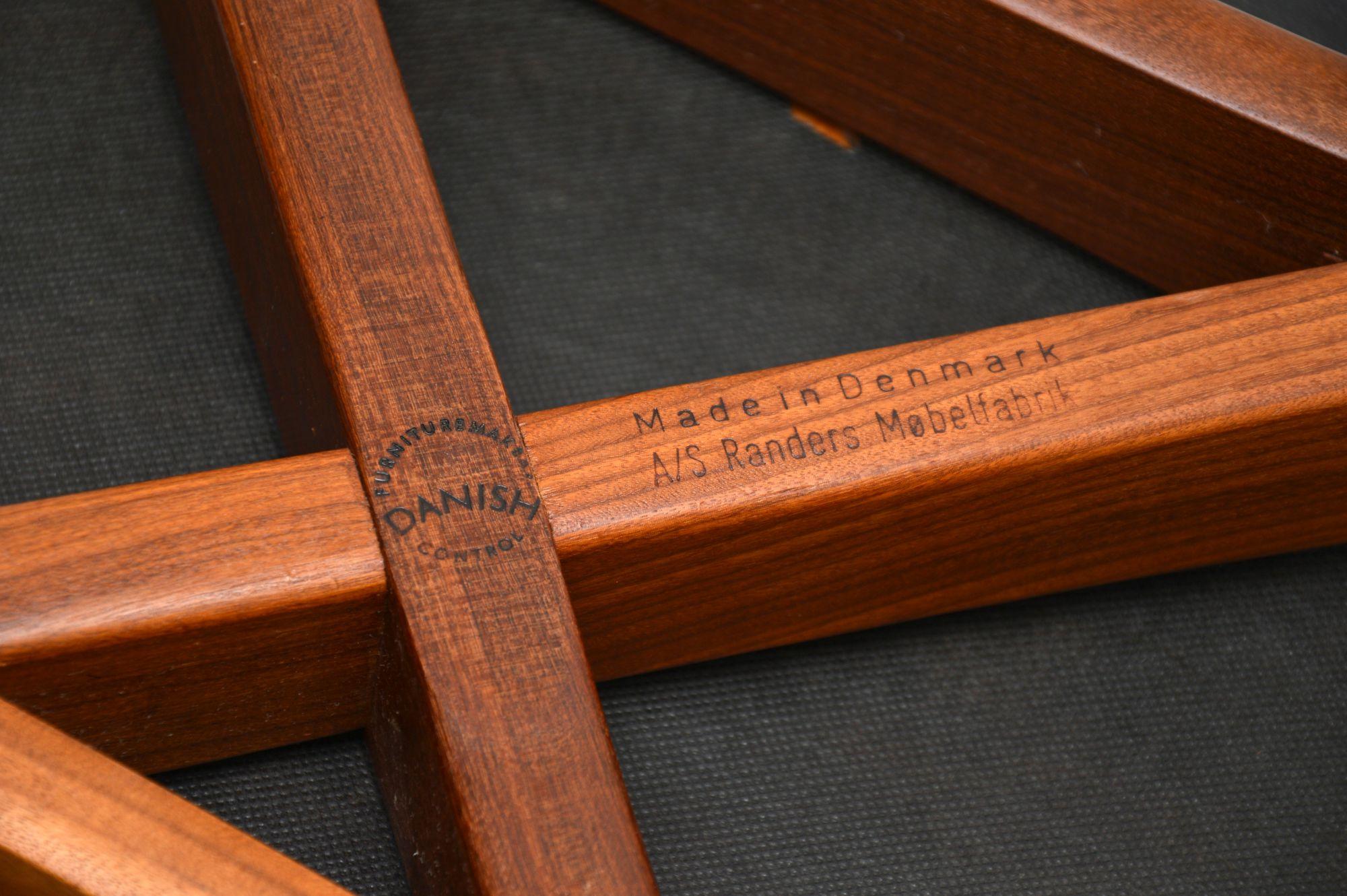 1960's Danish Teak Dining Table & Chairs by Harry Ostergaard 6
