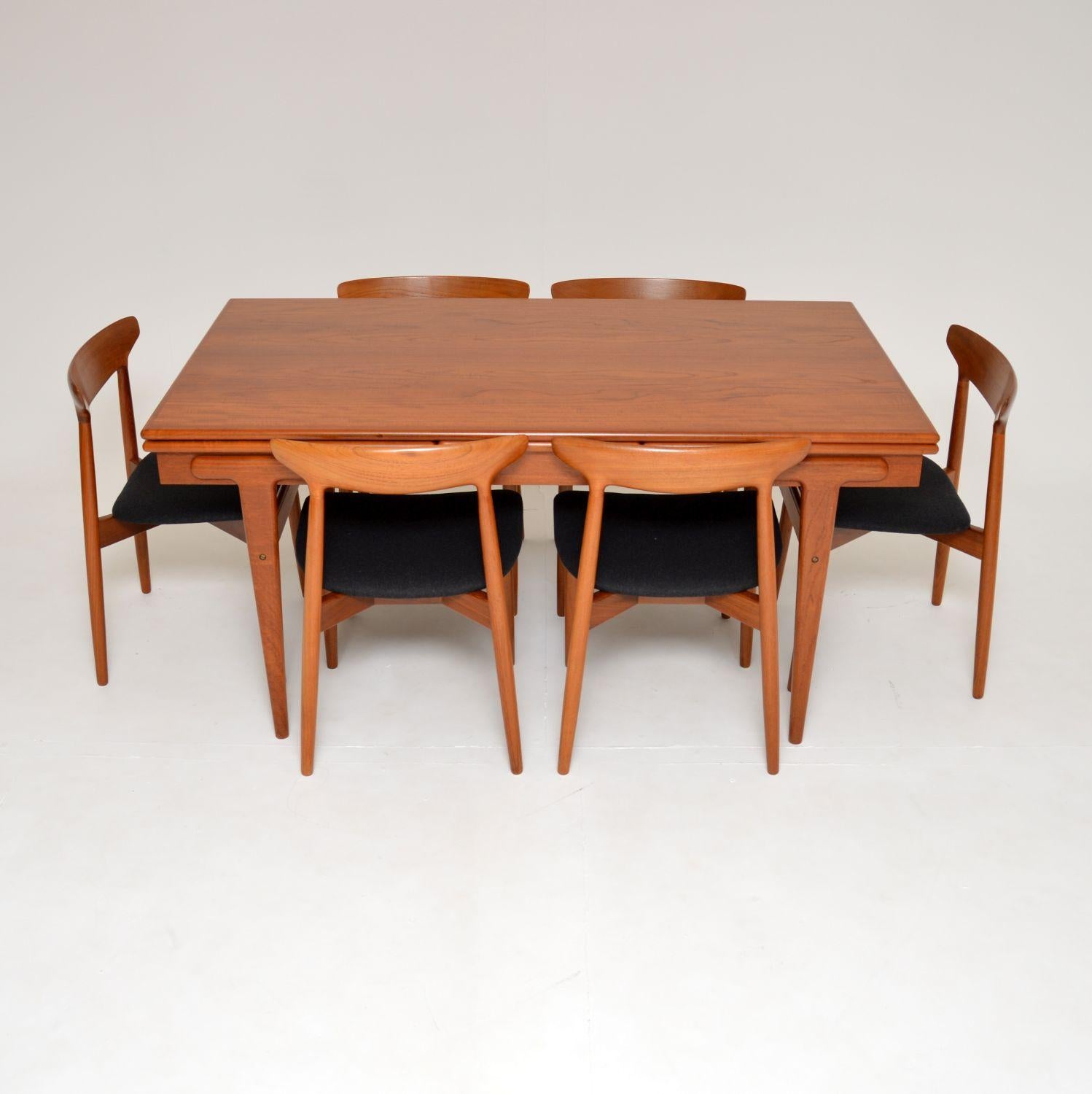 vintage teak dining table