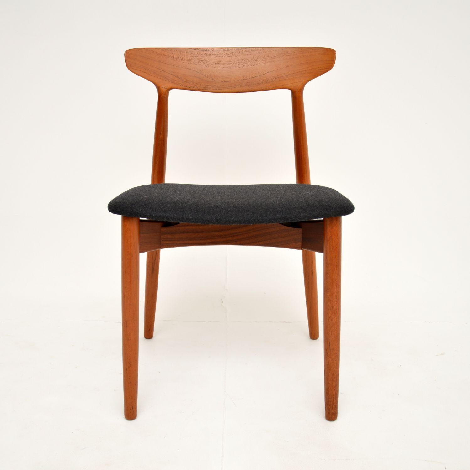 1960's Danish Teak Dining Table & Chairs by Harry Ostergaard In Good Condition In London, GB