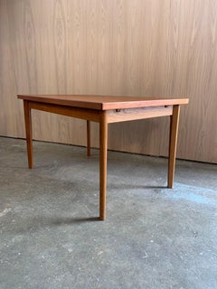 1960s Danish Teak Draw-Leaf Dining Table by Vejle Stole