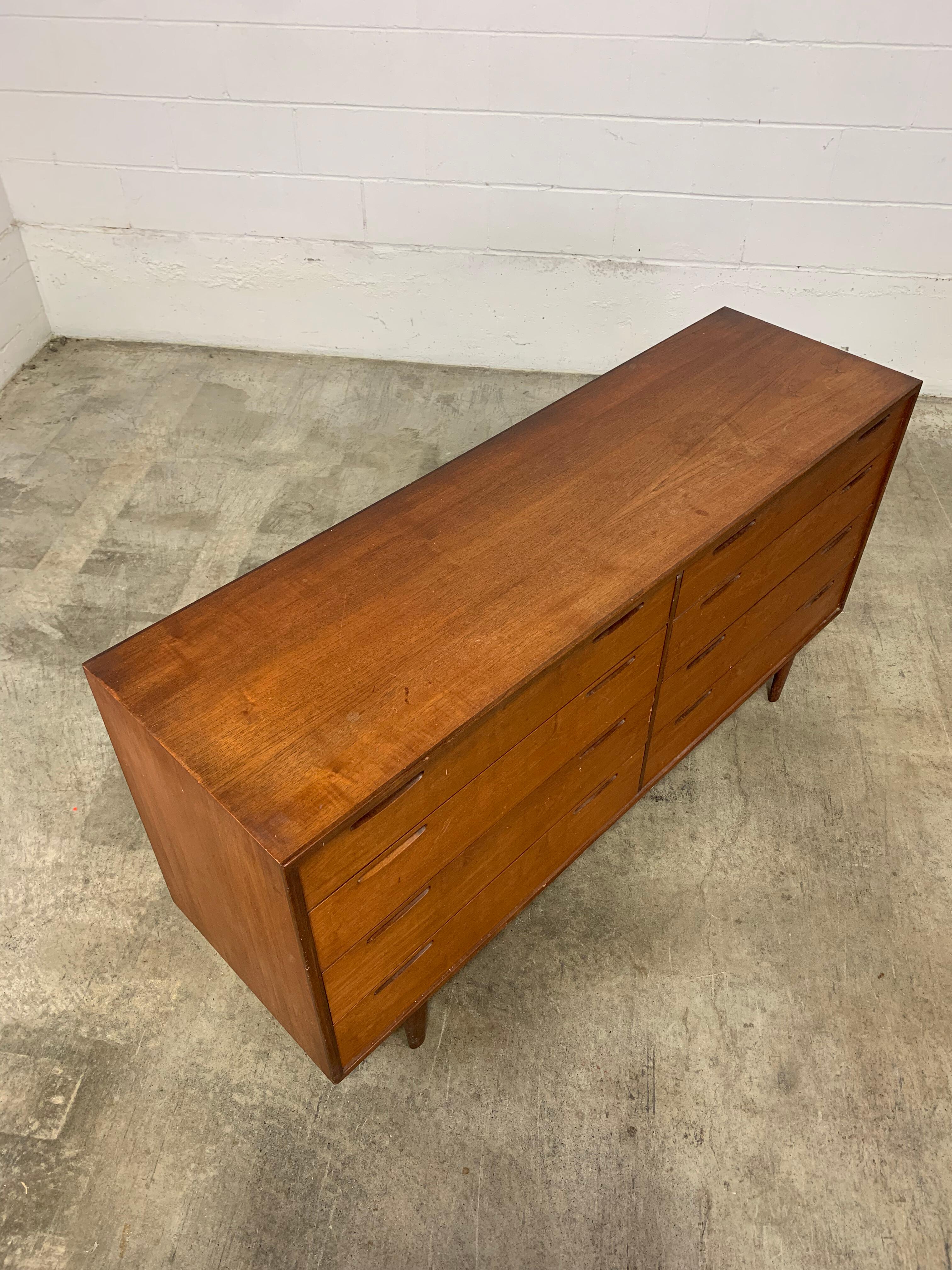 1960s Danish Teak Dresser by Kofod Larsen 6