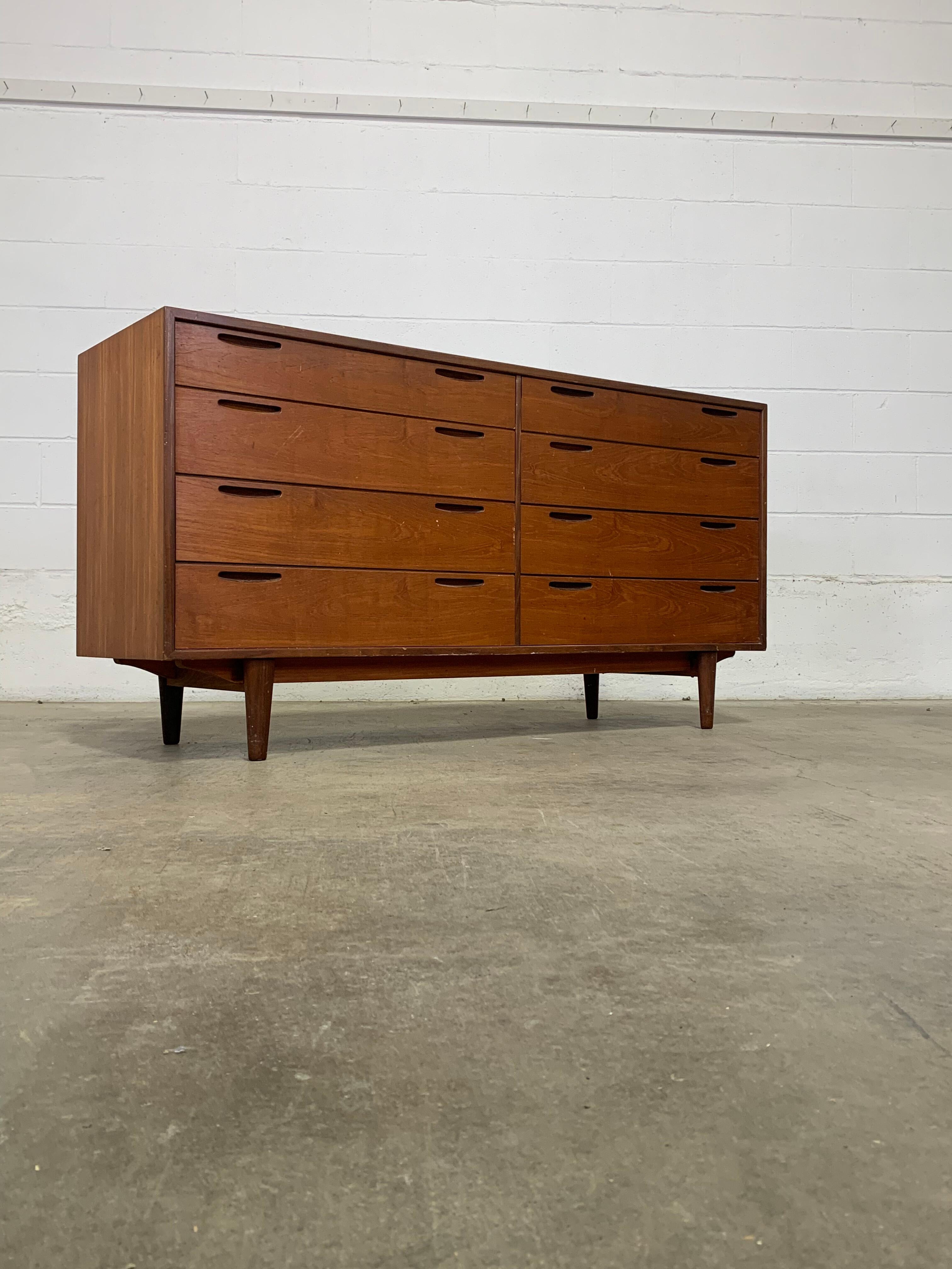 1960s Danish Teak Dresser by Kofod Larsen 1