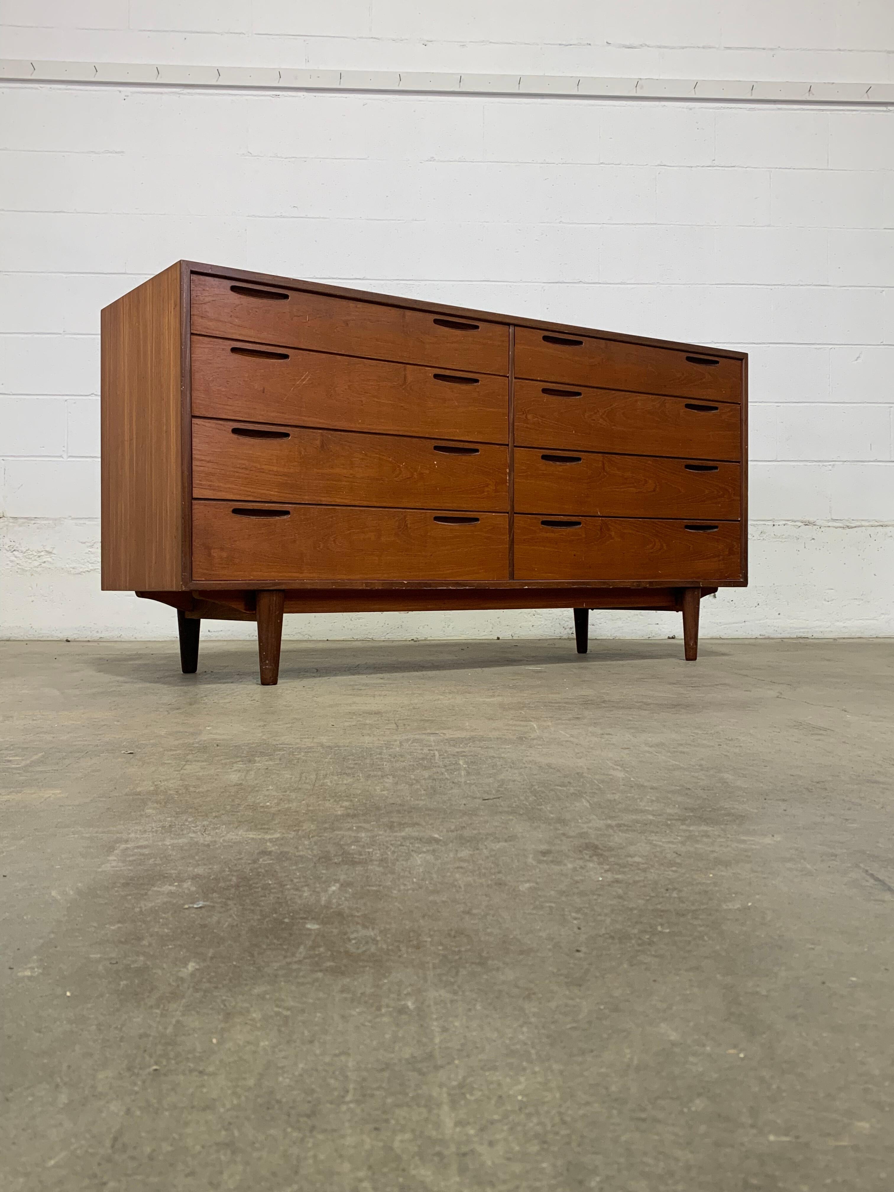 1960s Danish Teak Dresser by Kofod Larsen 2