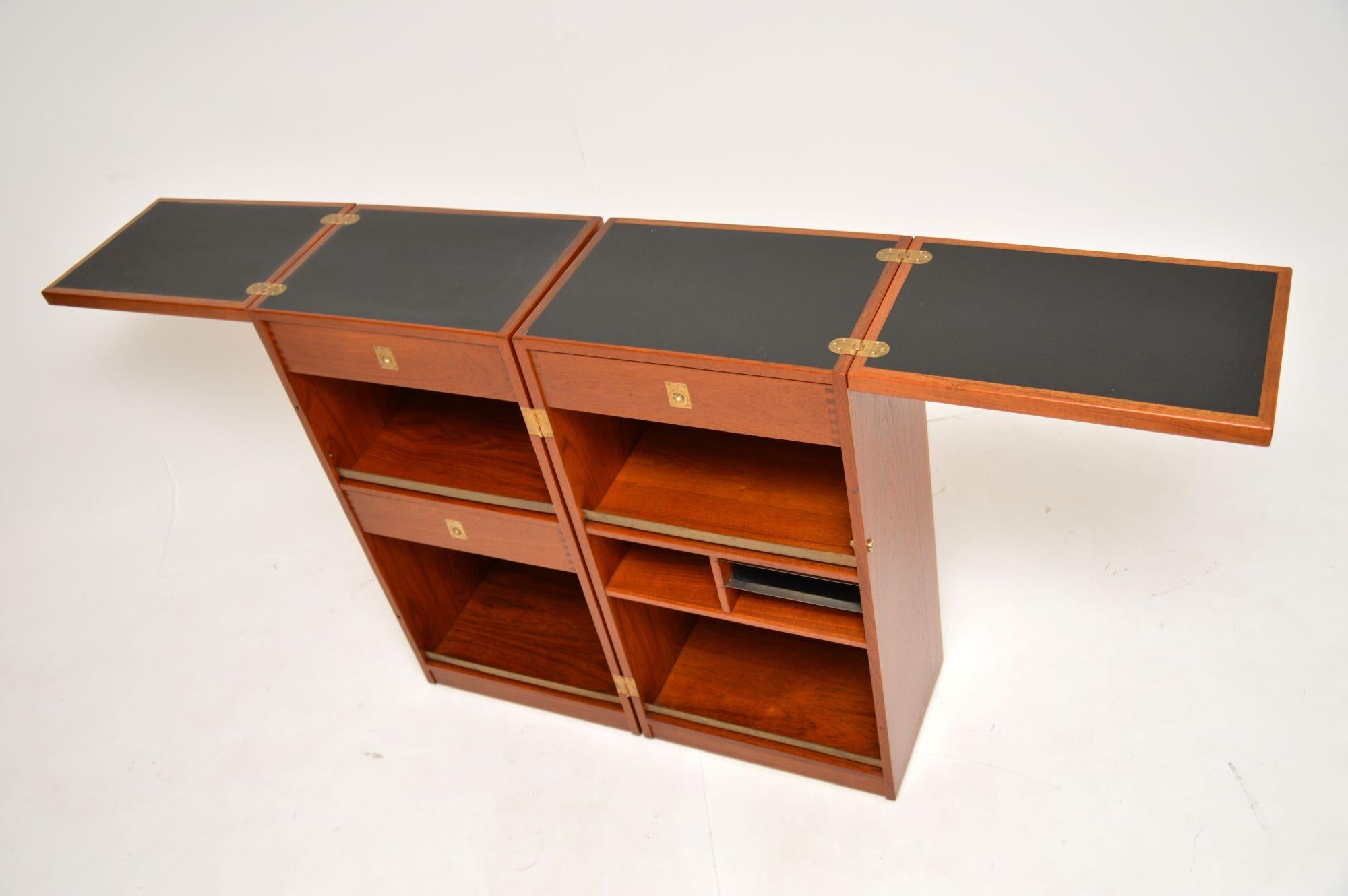 1960's Danish Teak Drinks Cabinet / Bar by Reno Wahl Iversen 2