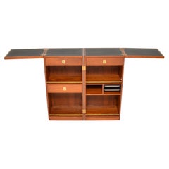 Used 1960's Danish Teak Drinks Cabinet / Bar by Reno Wahl Iversen