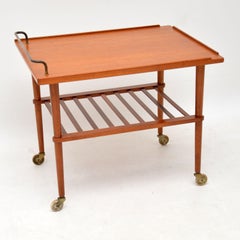 1960s Danish Teak Drinks Trolley by Arne Hovmand Olsen