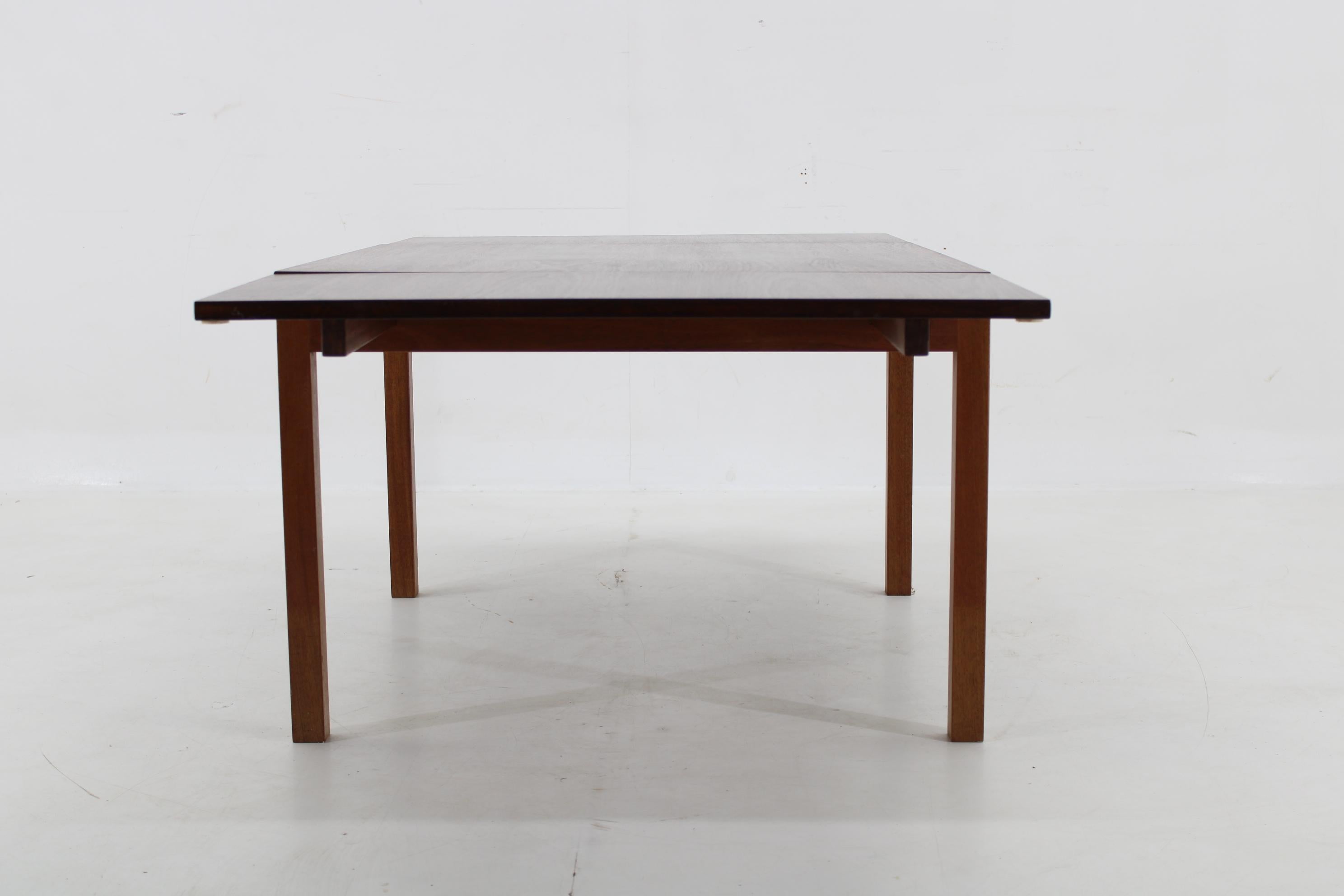 1960s Danish Teak Drop-Leaf Coffee Table 4