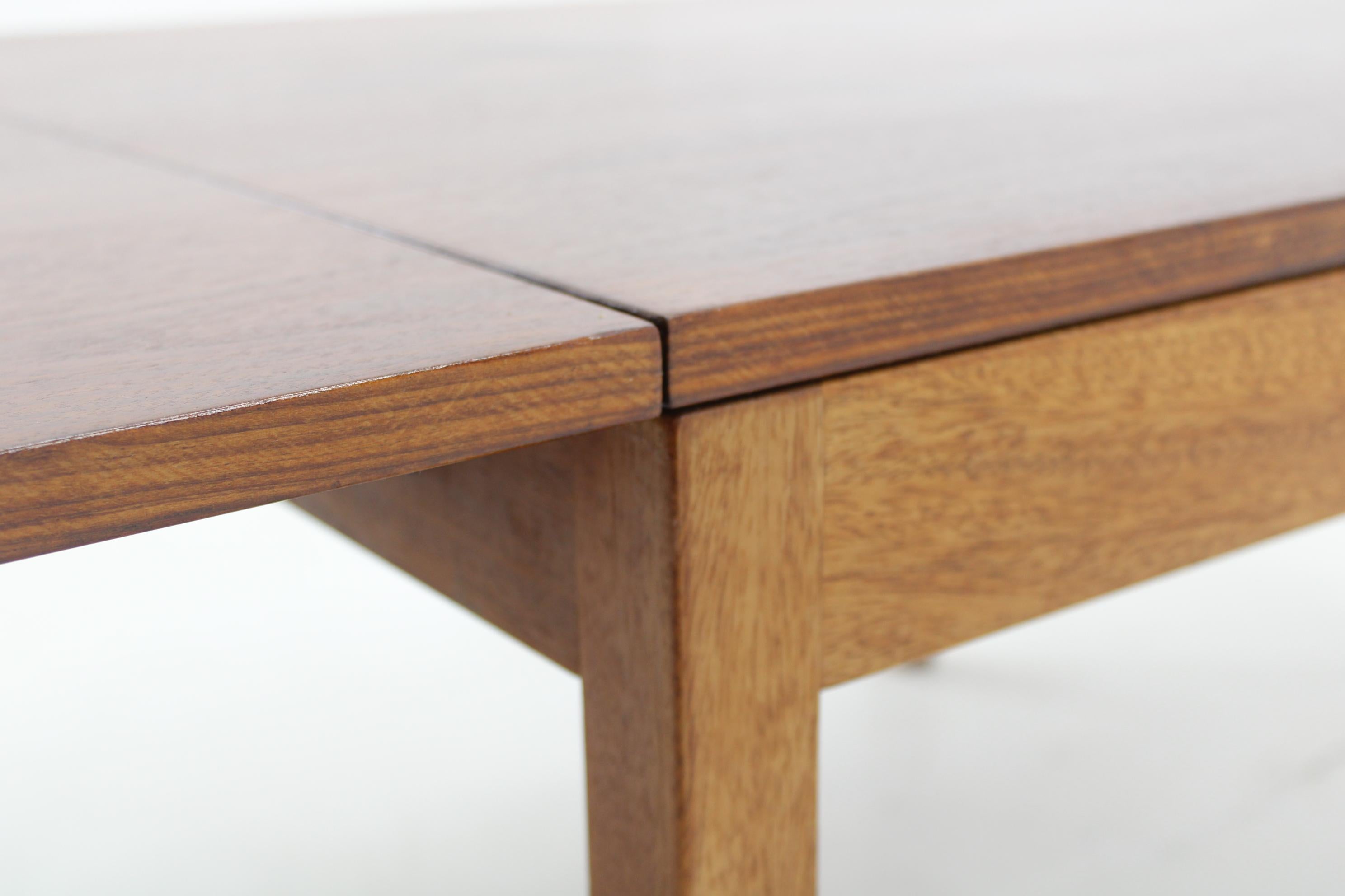 1960s Danish Teak Drop-Leaf Coffee Table 6
