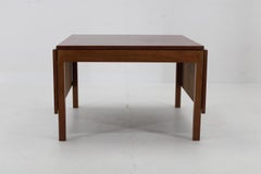 1960s Danish Teak Drop-Leaf Coffee Table