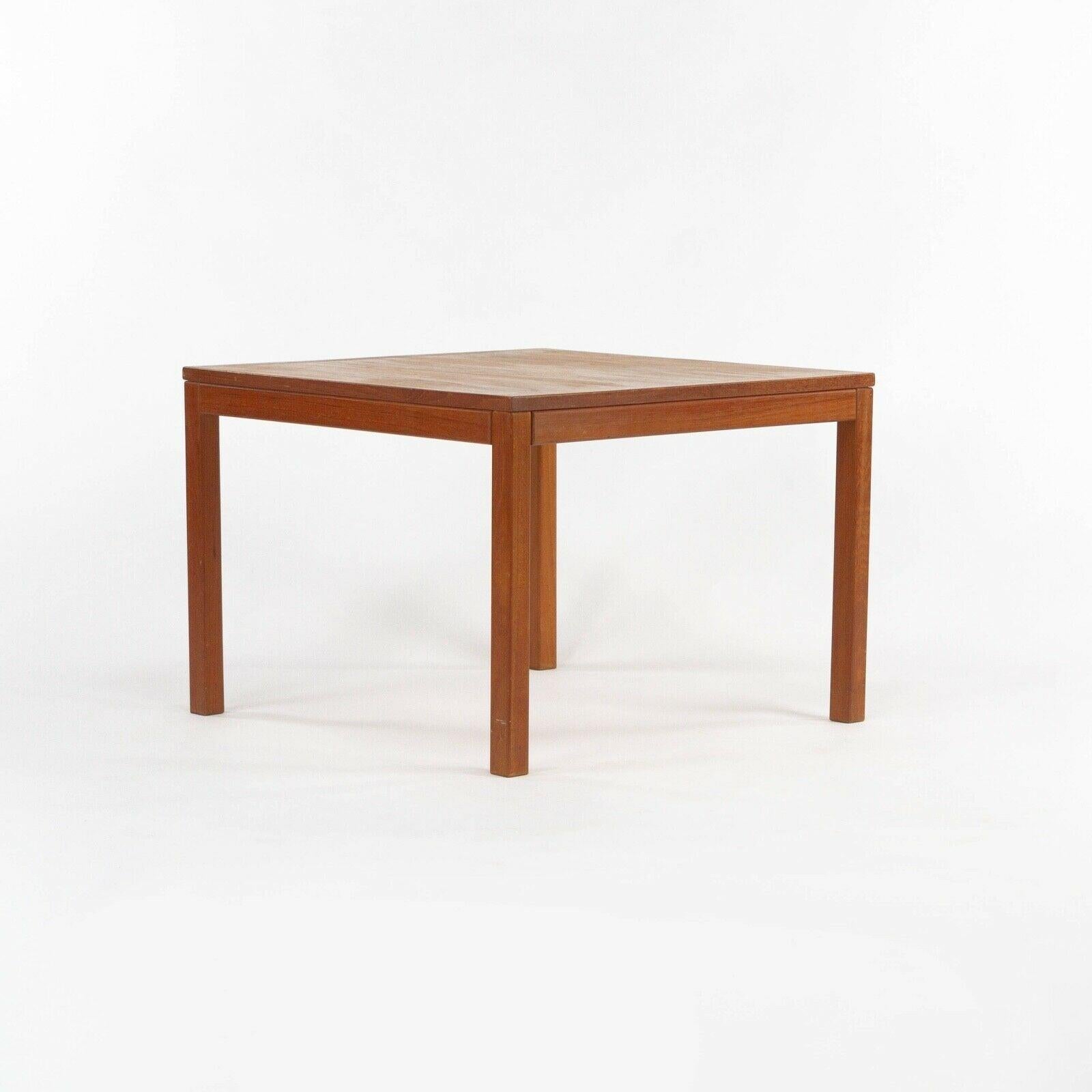 Modern 1960s Danish Teak End Table by Henning Kjaernulf for Vejle Stole & Mobelfabrik For Sale