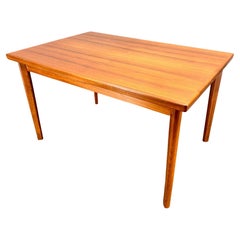1960s Danish Teak Extendable Dining Table