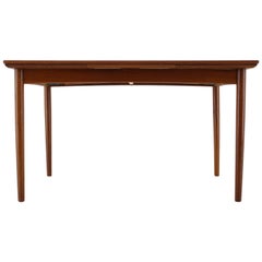 1960s Danish Teak Extendable Table