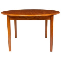 1960s Danish Teak Extending Dining Table by Vejle Stole