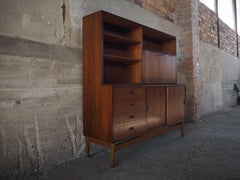buffet haut en teck danois des années 1960