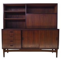 buffet haut en teck danois des années 1960