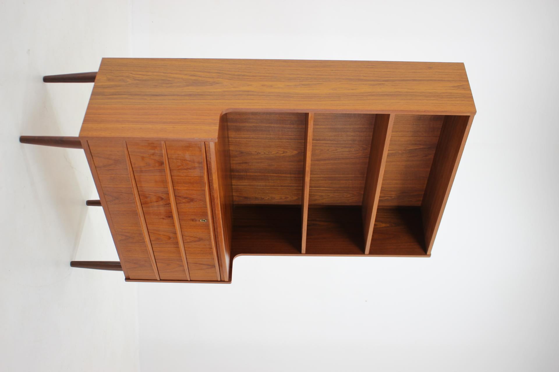 Mid-Century Modern 1960s Danish Teak Highboard or Bookcase