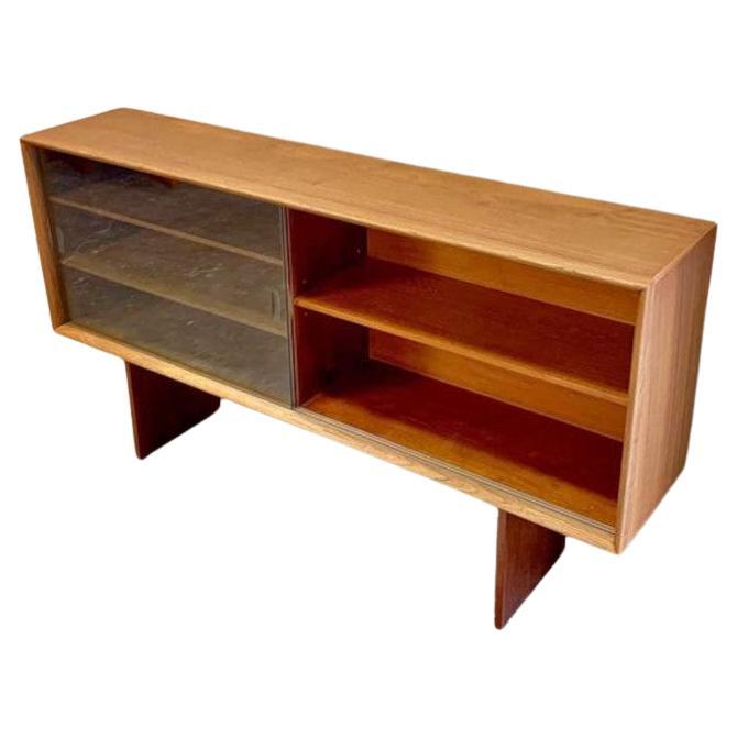 1960s Danish Teak Hutch  Cabinet