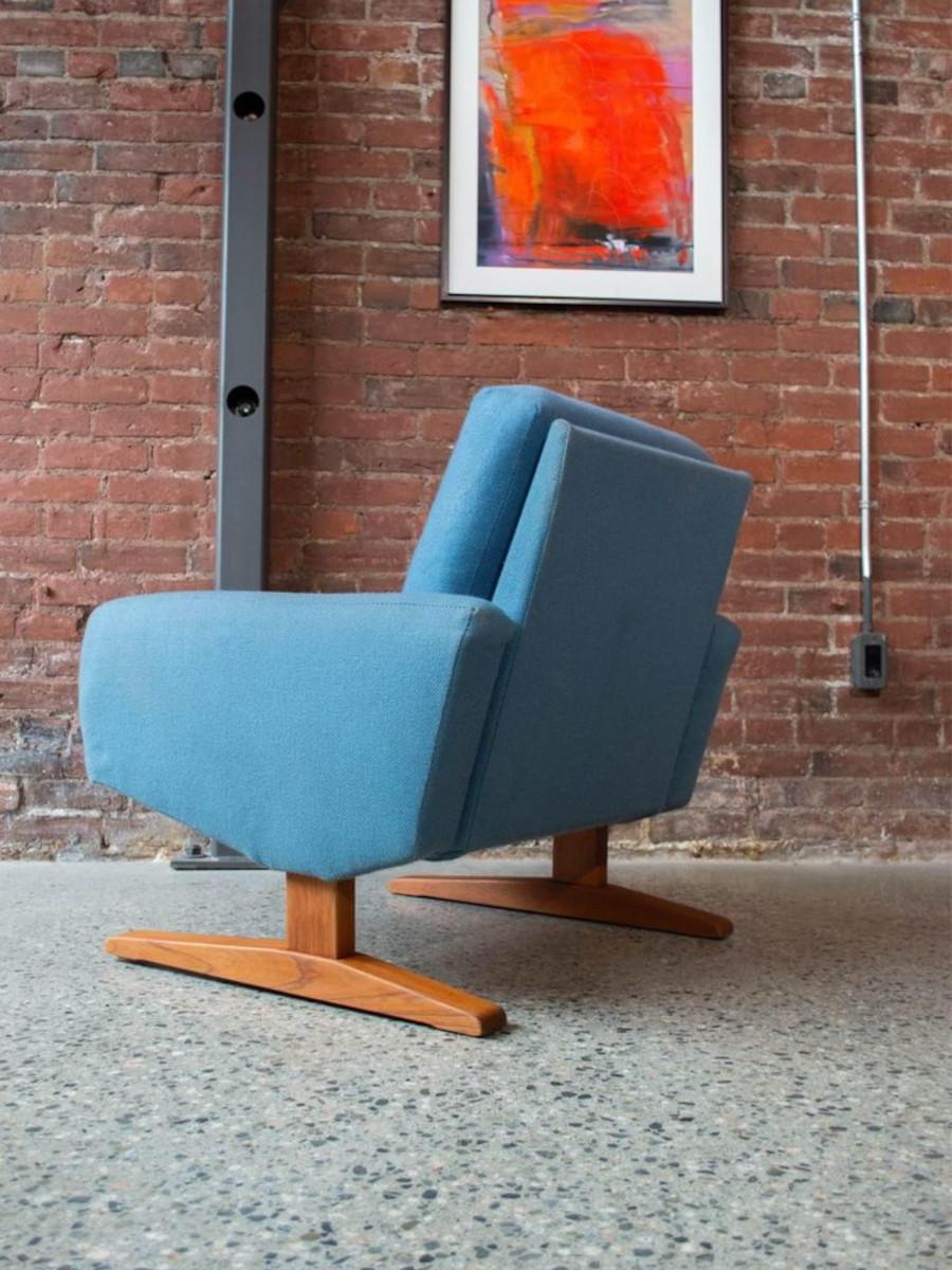1960s Danish Teak Lounge Chair by Frem Røjle 1