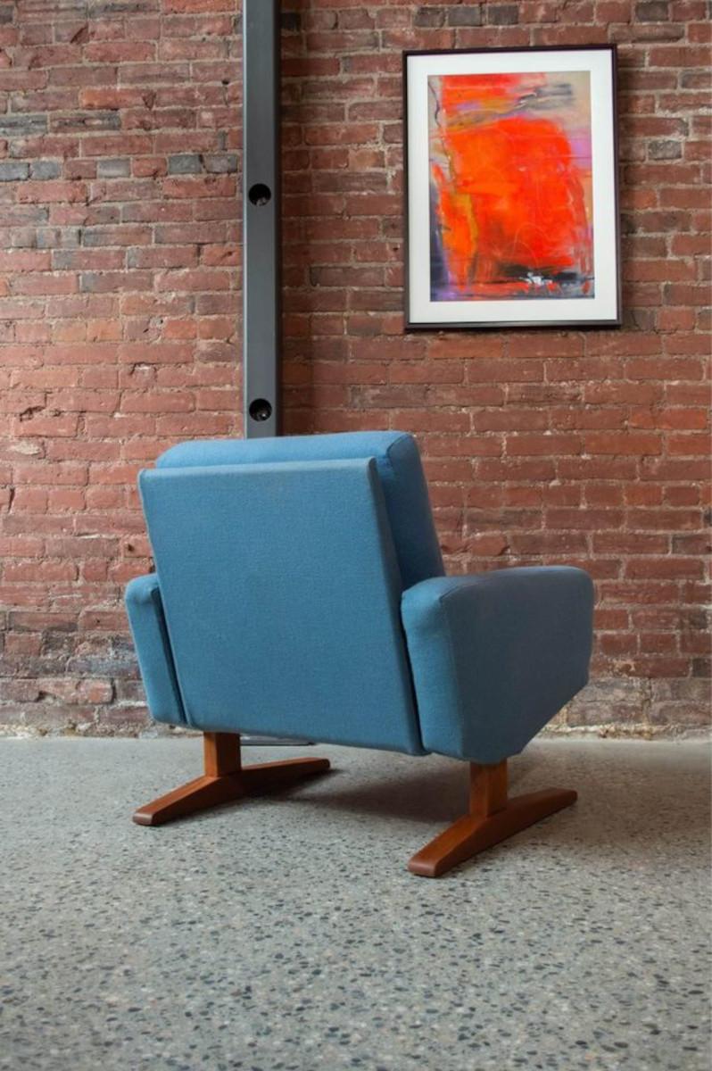 1960s Danish Teak Lounge Chair by Frem Røjle 3