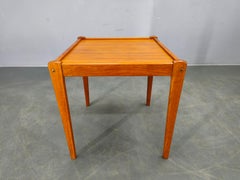1960s Danish Teak Mid Century Side Table