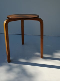 1960s Danish Teak Minimalist Stool