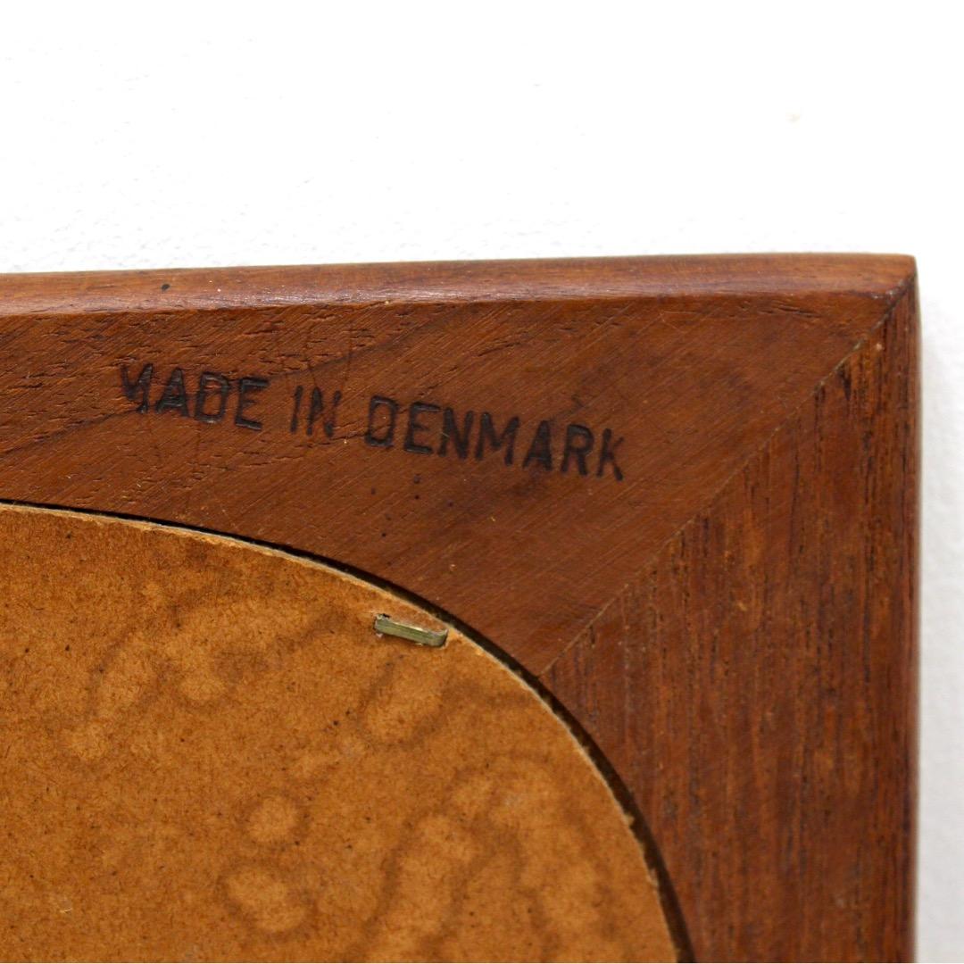 1960s Danish Teak Mirror by Clark Eaton For Sale 6