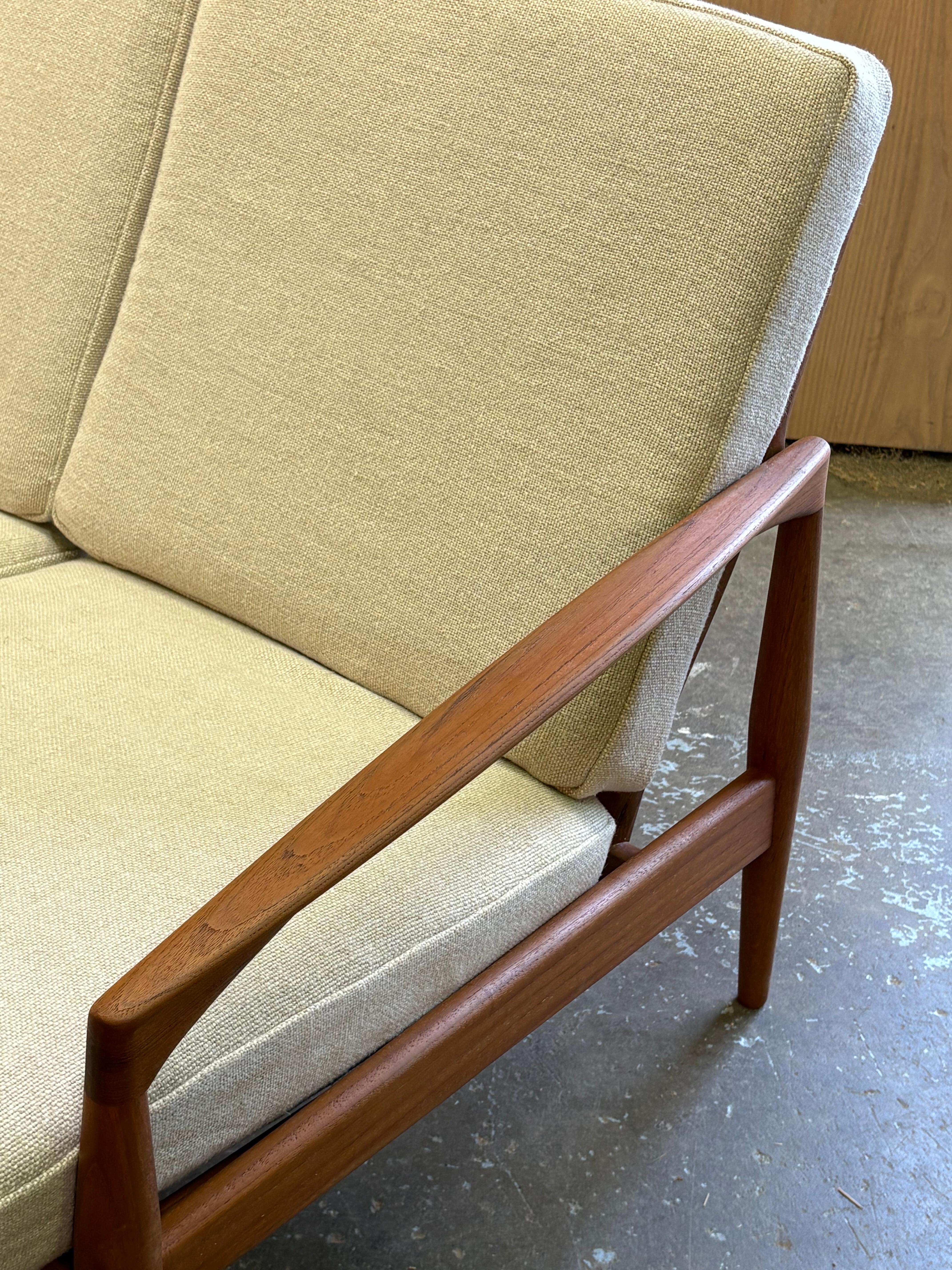 Mid-Century moderno Divano in teak danese del 1960 