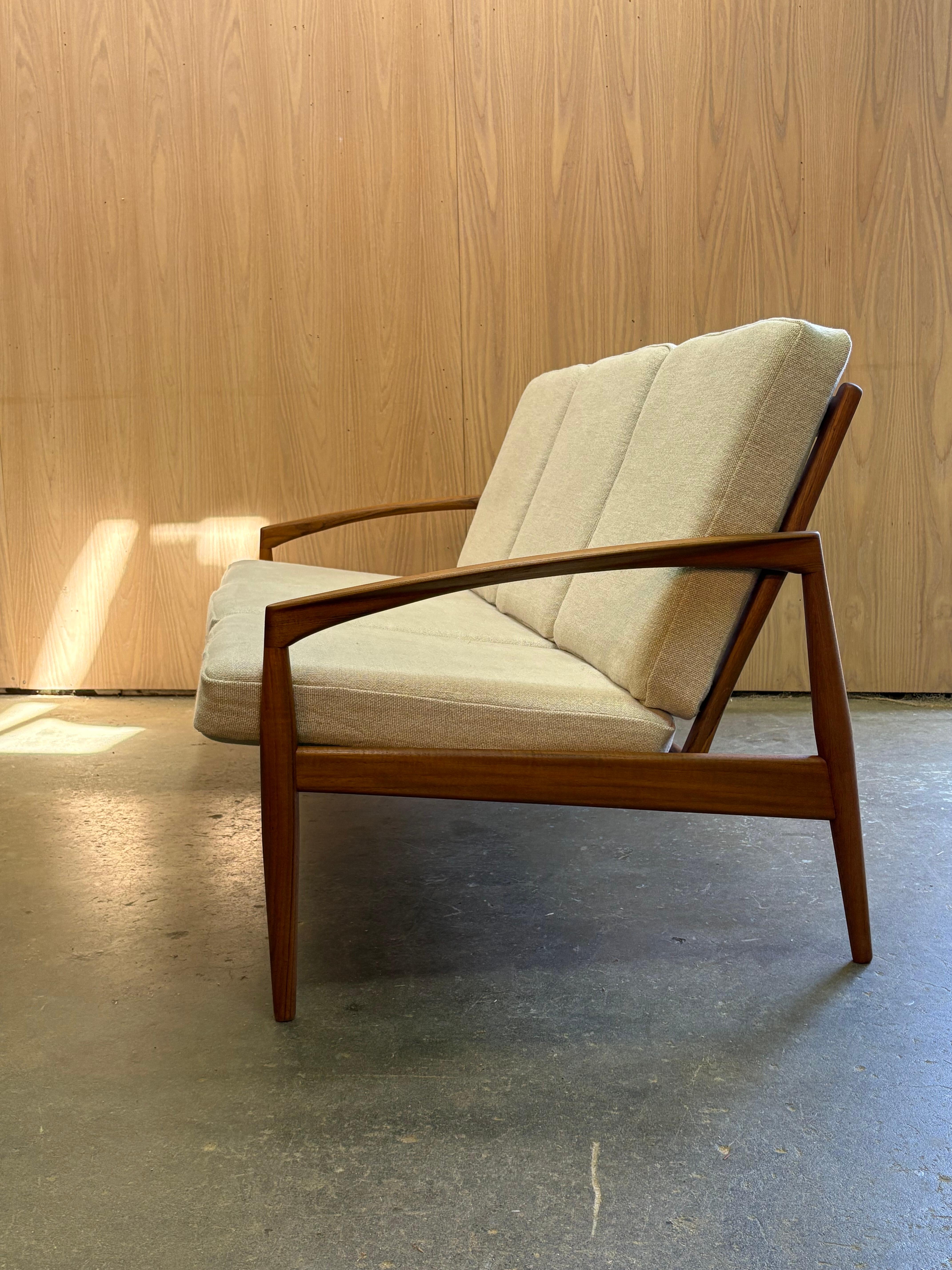 Metà XX secolo Divano in teak danese del 1960 